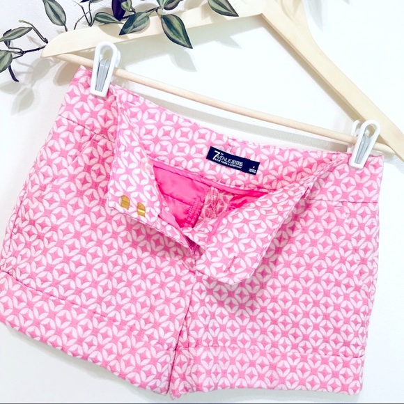 3 ×$25 🎁 7th AVENUE Pink & White Shorts (Inseam 3.5”) Like New! - Picture 10 of 10
